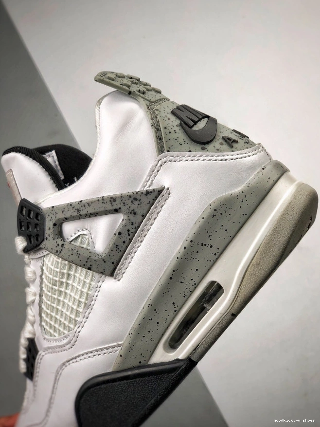 Cheap Cement OG Jordan White 840606-192 (nike) Air 4 0718